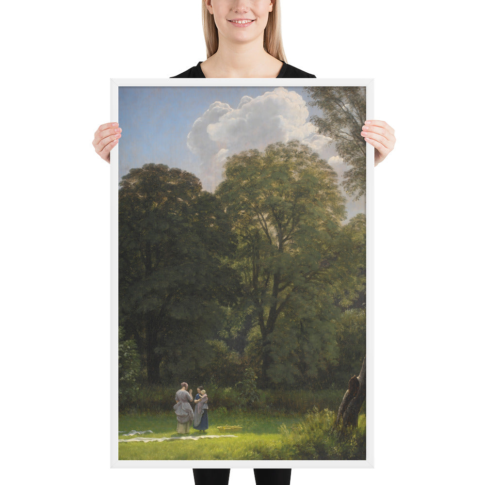 Bleaching area under large trees by P. C. Skovgaard
