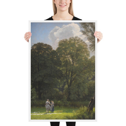 Bleaching area under large trees by P. C. Skovgaard