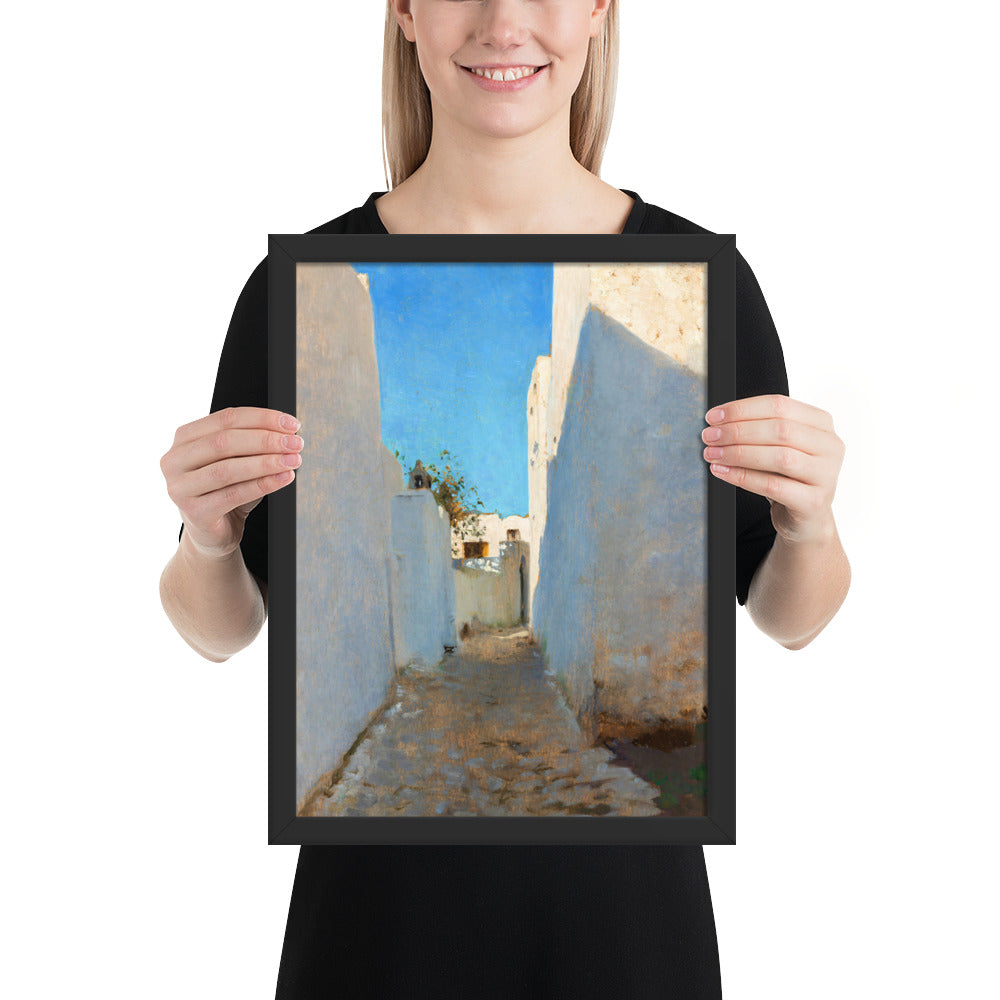 A Moroccan Street Scene by John Singer Sargent