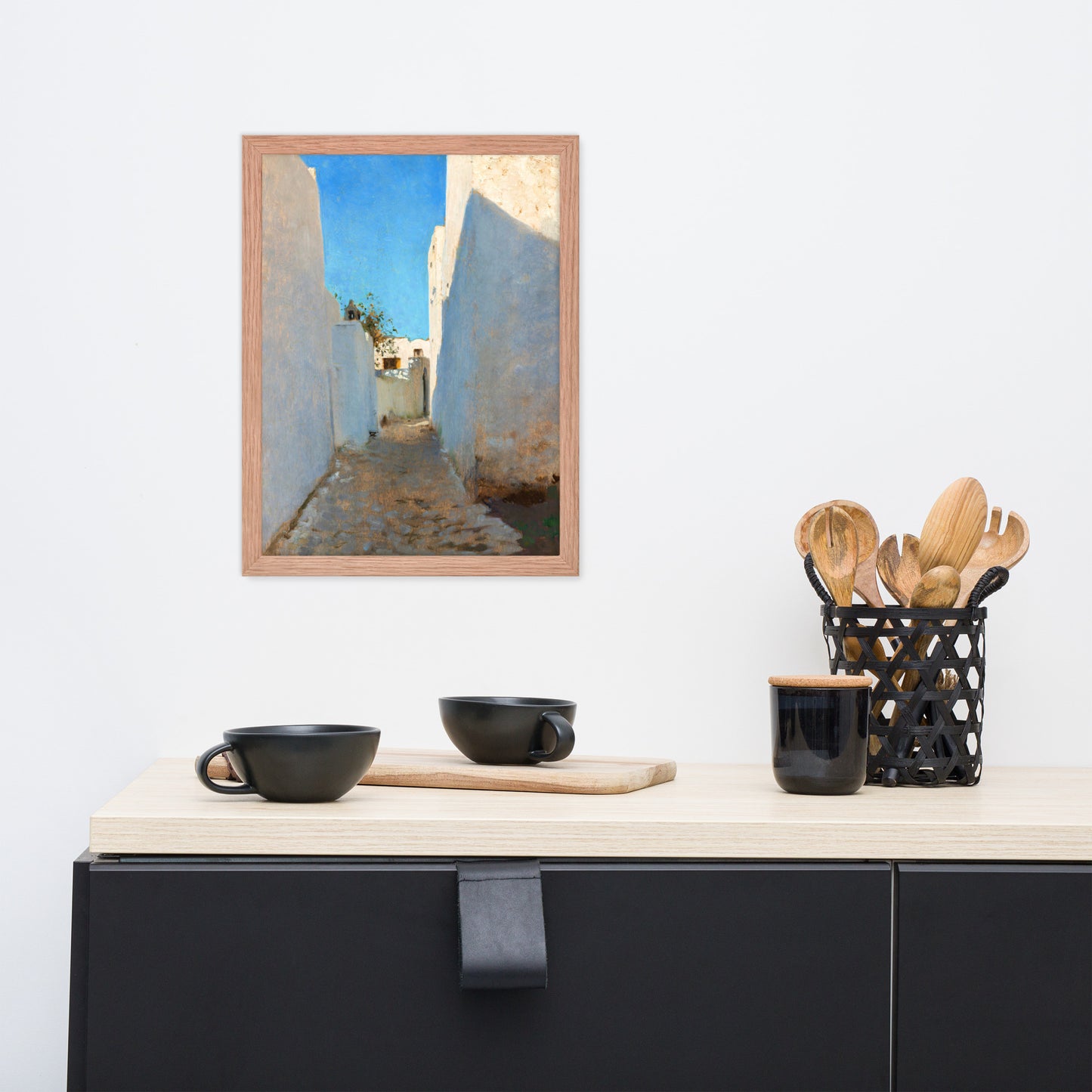 A Moroccan Street Scene by John Singer Sargent