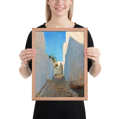 A Moroccan Street Scene by John Singer Sargent