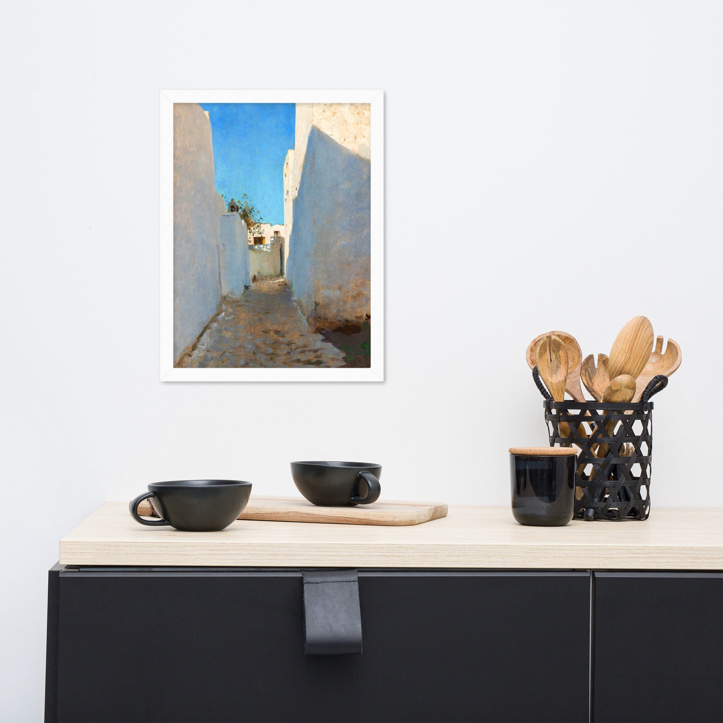 A Moroccan Street Scene by John Singer Sargent