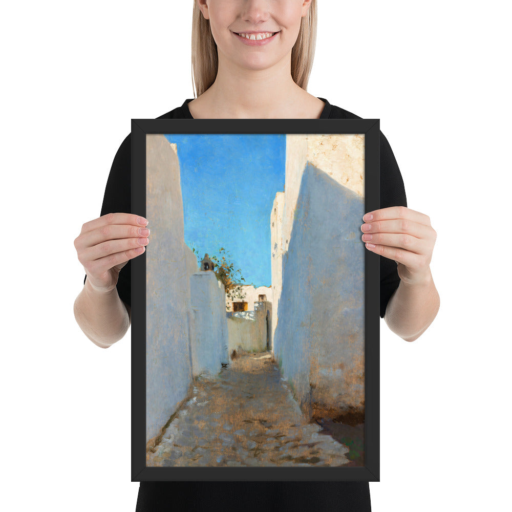 A Moroccan Street Scene by John Singer Sargent