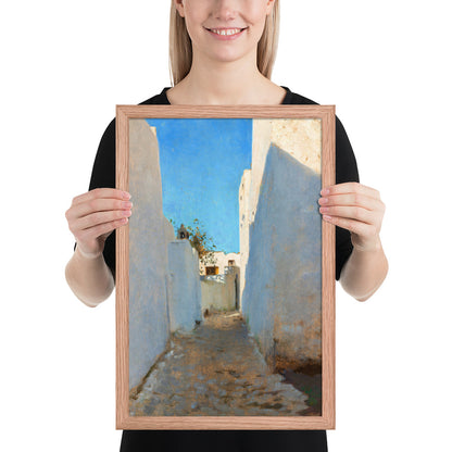 A Moroccan Street Scene by John Singer Sargent