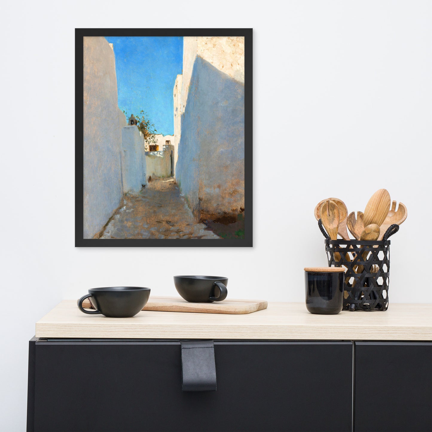 A Moroccan Street Scene by John Singer Sargent