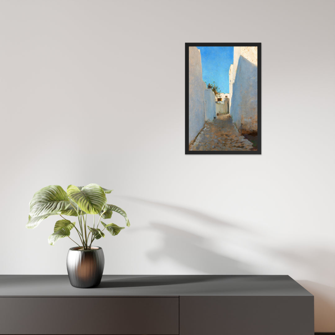 A Moroccan Street Scene by John Singer Sargent