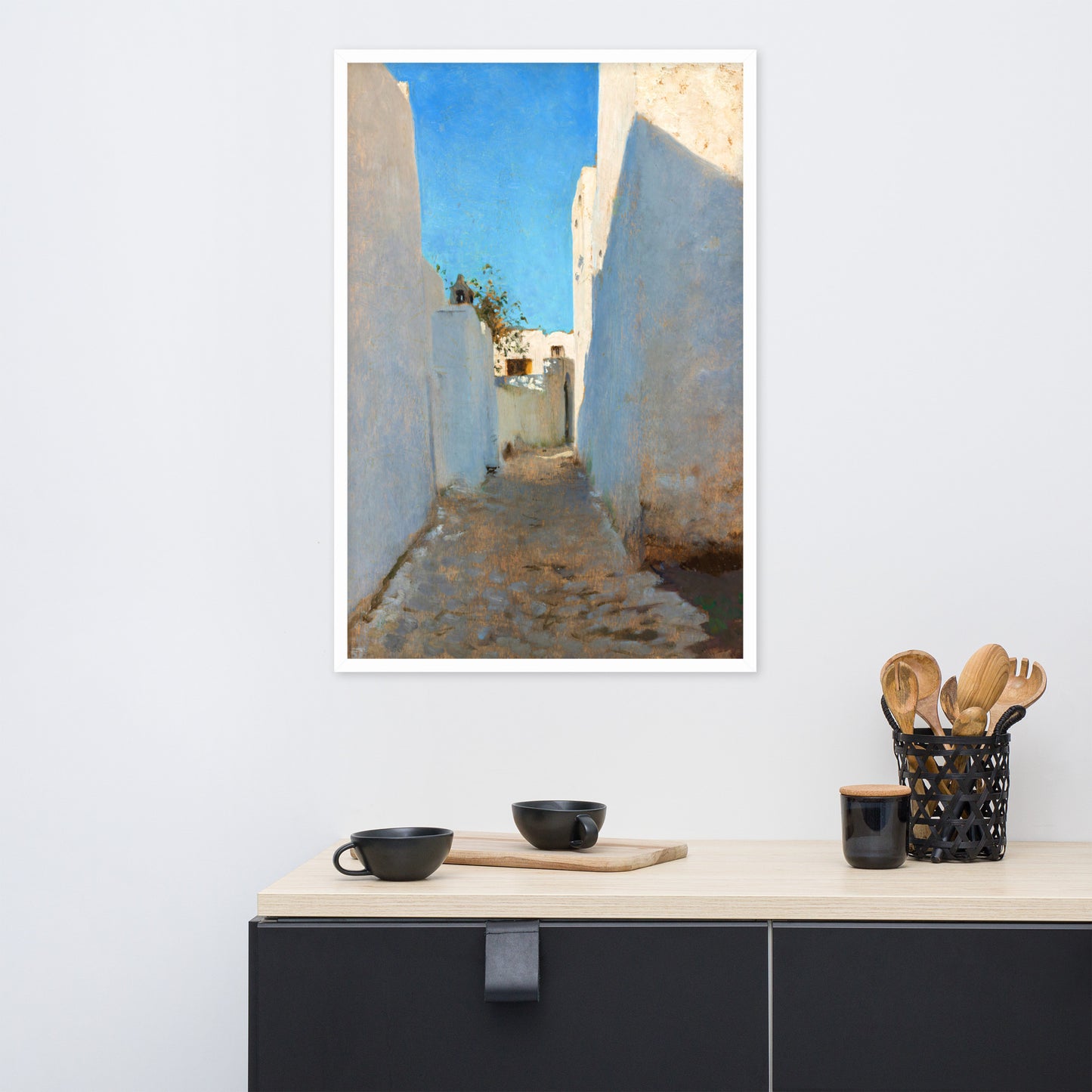 A Moroccan Street Scene by John Singer Sargent