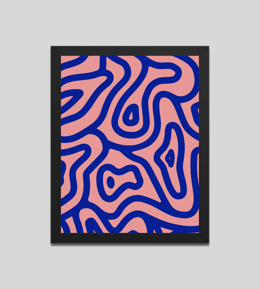 All Of The Waves - Abstract Wall Art