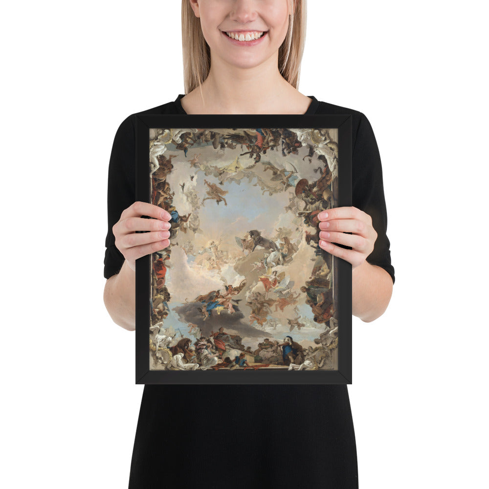 Allegory of The Planets and Continents by Giovanni Battista Tiepolo