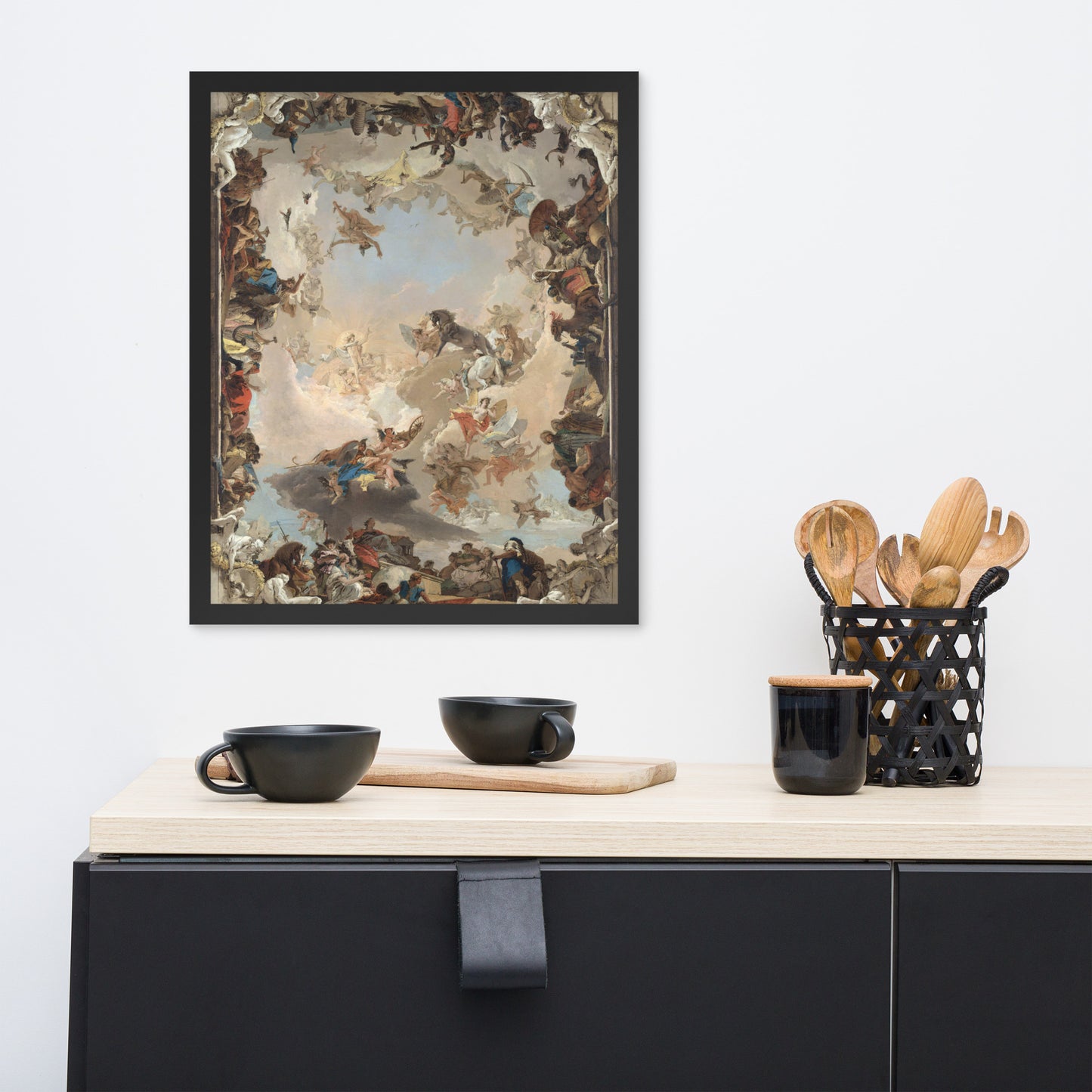 Allegory of The Planets and Continents by Giovanni Battista Tiepolo