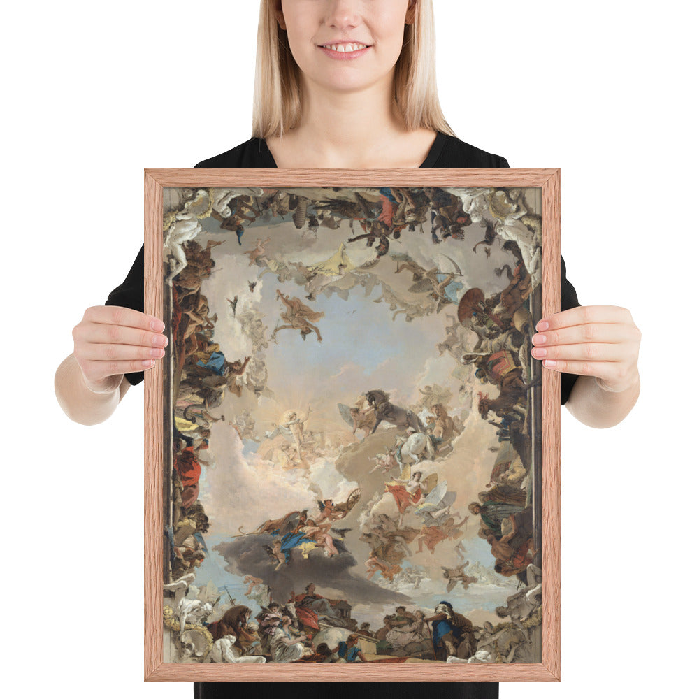 Allegory of The Planets and Continents by Giovanni Battista Tiepolo