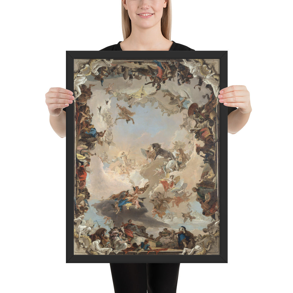 Allegory of The Planets and Continents by Giovanni Battista Tiepolo