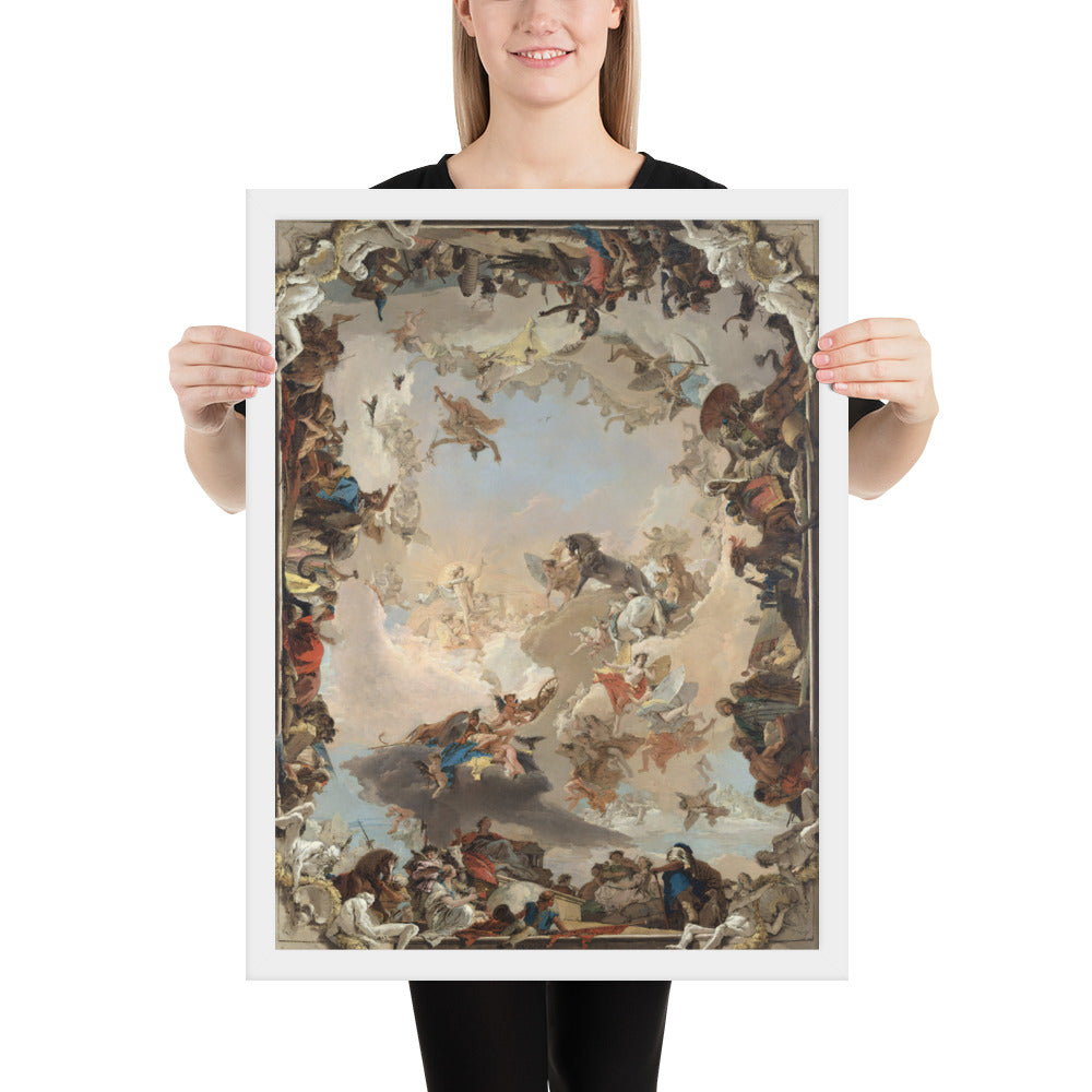 Allegory of The Planets and Continents by Giovanni Battista Tiepolo