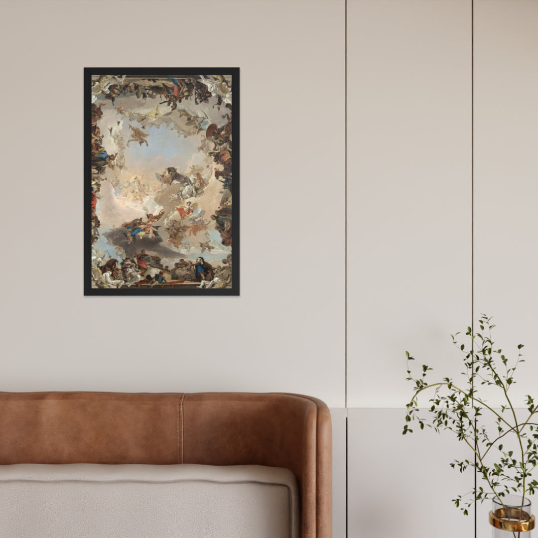 Allegory of The Planets and Continents by Giovanni Battista Tiepolo