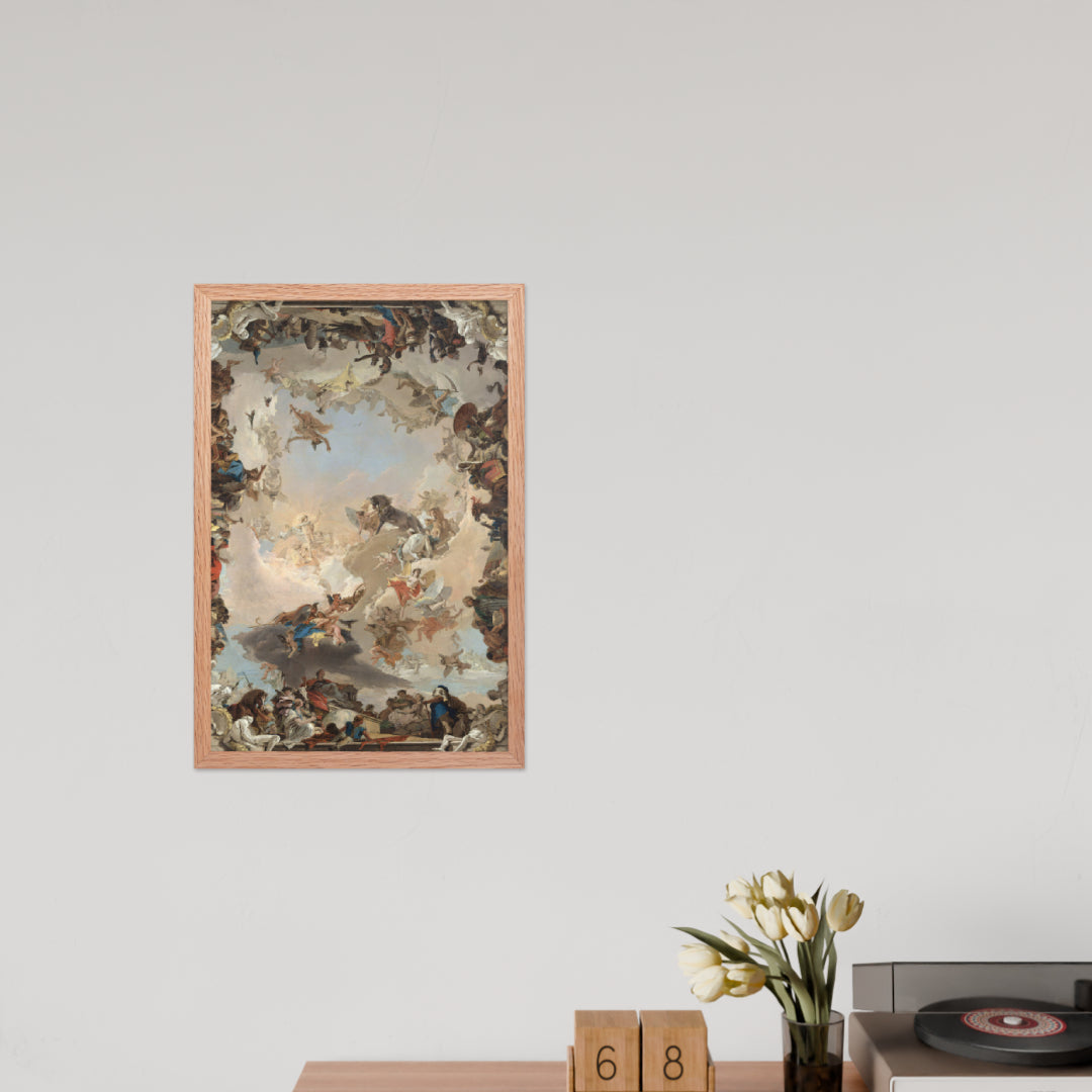 Allegory of The Planets and Continents by Giovanni Battista Tiepolo