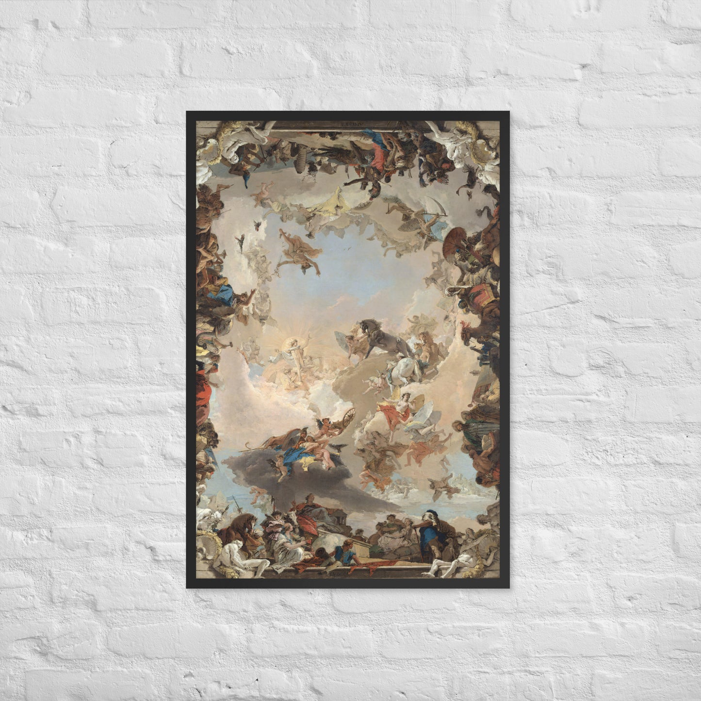 Allegory of The Planets and Continents by Giovanni Battista Tiepolo