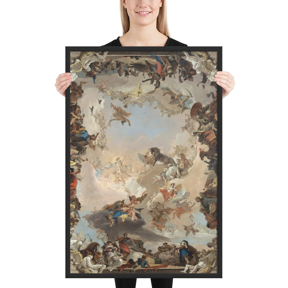 Allegory of The Planets and Continents by Giovanni Battista Tiepolo