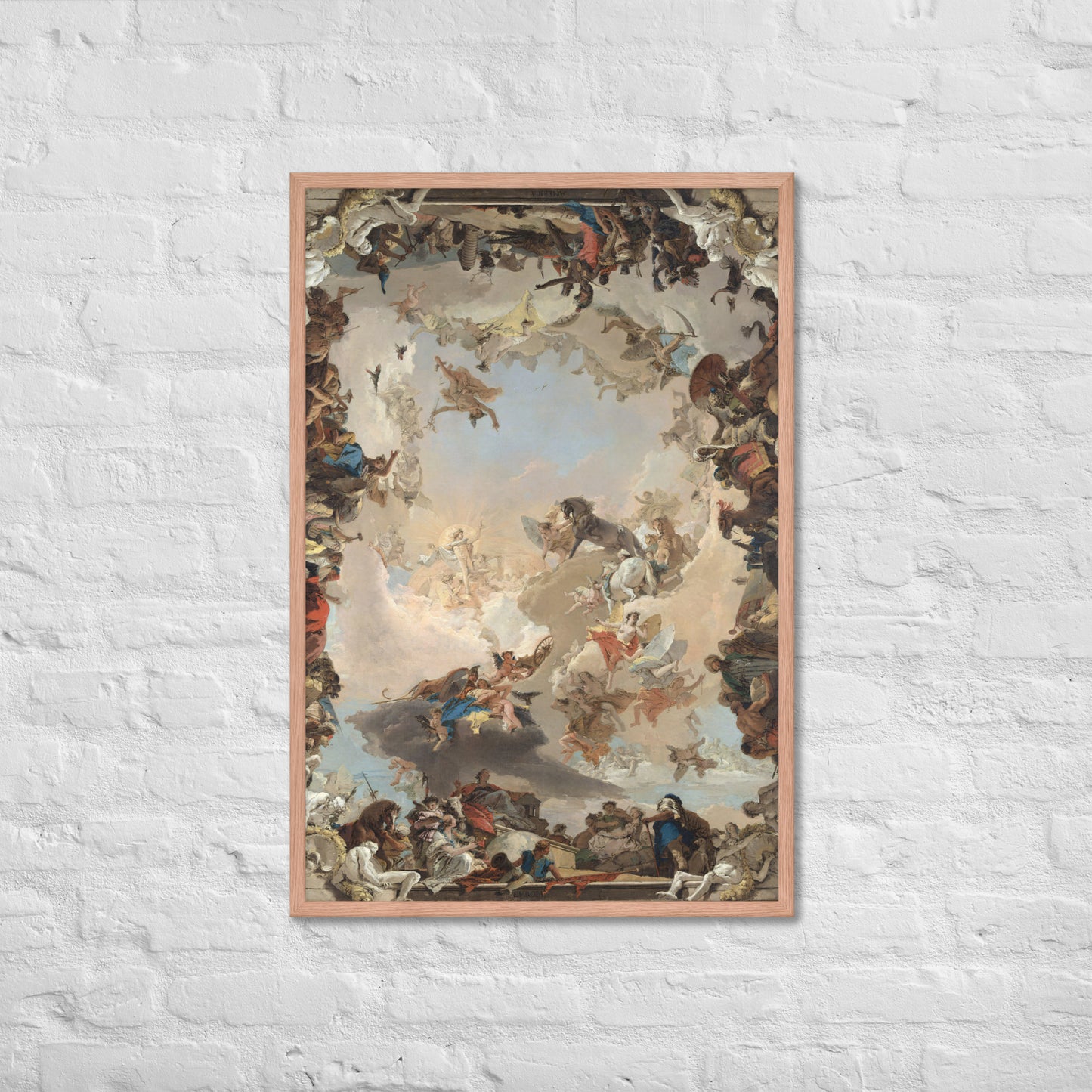 Allegory of The Planets and Continents by Giovanni Battista Tiepolo