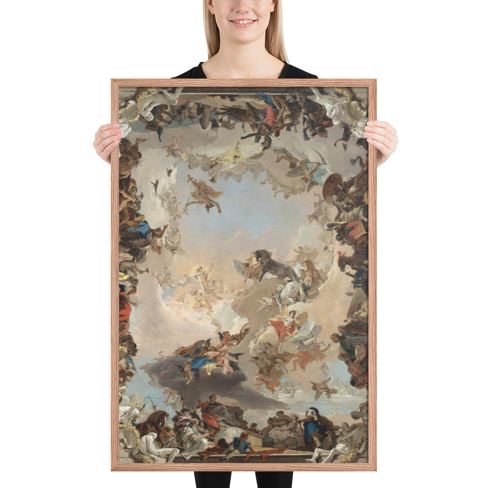 Allegory of The Planets and Continents by Giovanni Battista Tiepolo