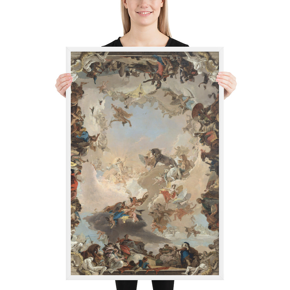 Allegory of The Planets and Continents by Giovanni Battista Tiepolo