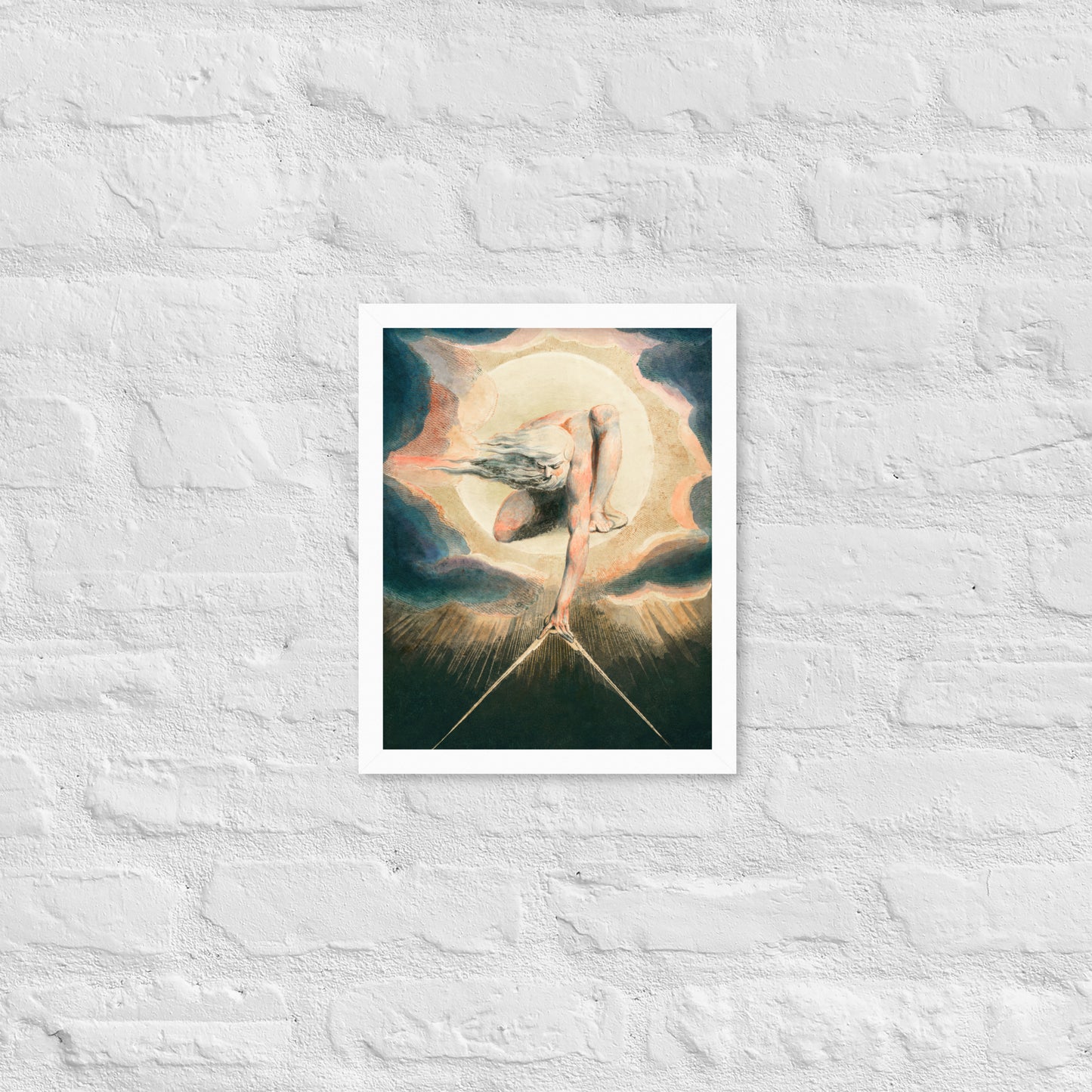 Ancient of Days Setting a Compass to the Earth by William Blake