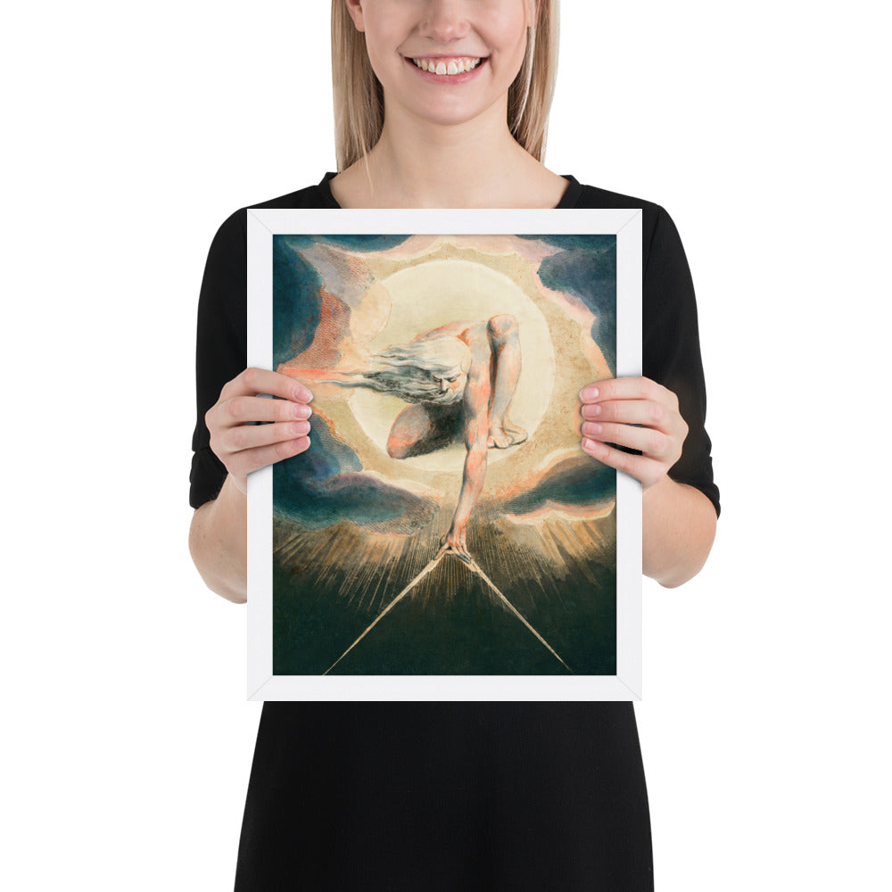 Ancient of Days Setting a Compass to the Earth by William Blake