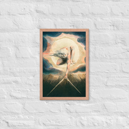 Ancient of Days Setting a Compass to the Earth by William Blake