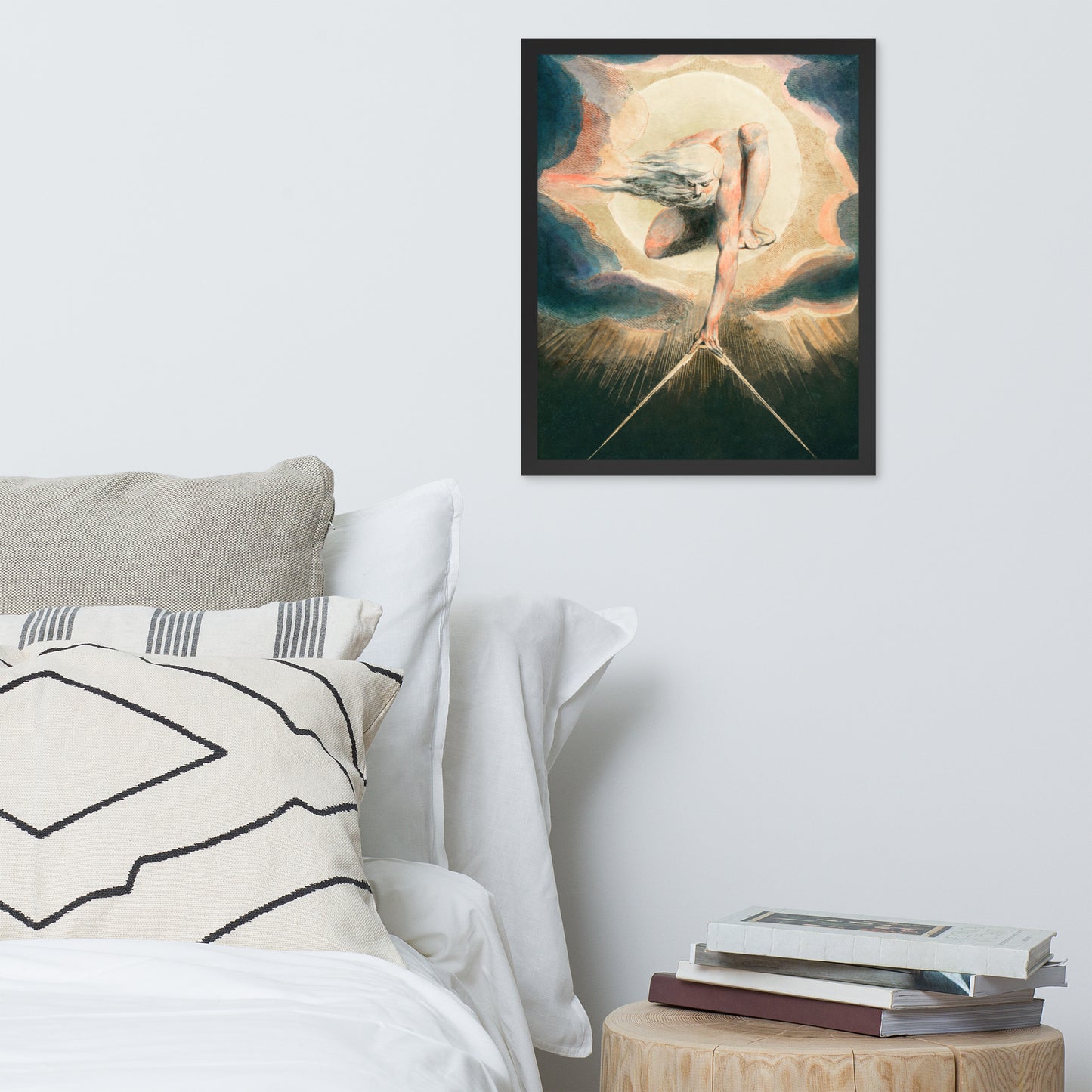 Ancient of Days Setting a Compass to the Earth by William Blake