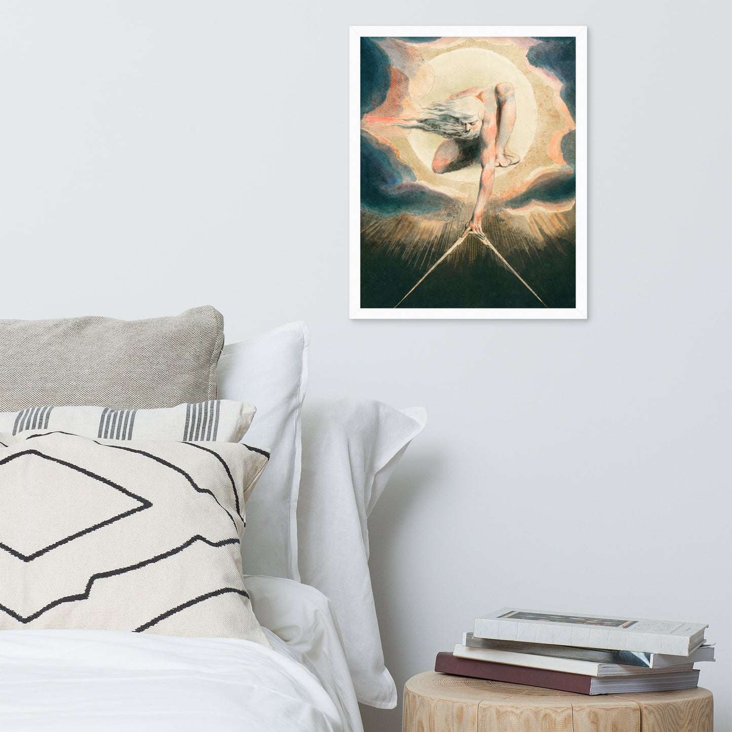 Ancient of Days Setting a Compass to the Earth by William Blake