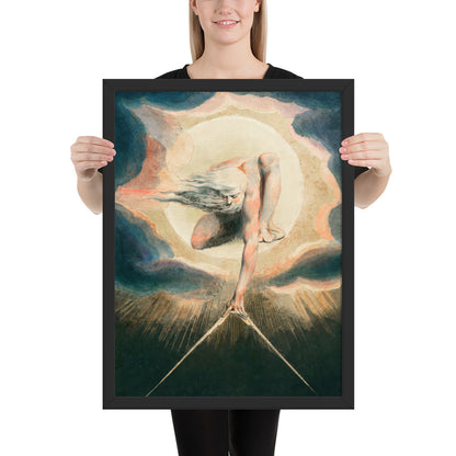 Ancient of Days Setting a Compass to the Earth by William Blake