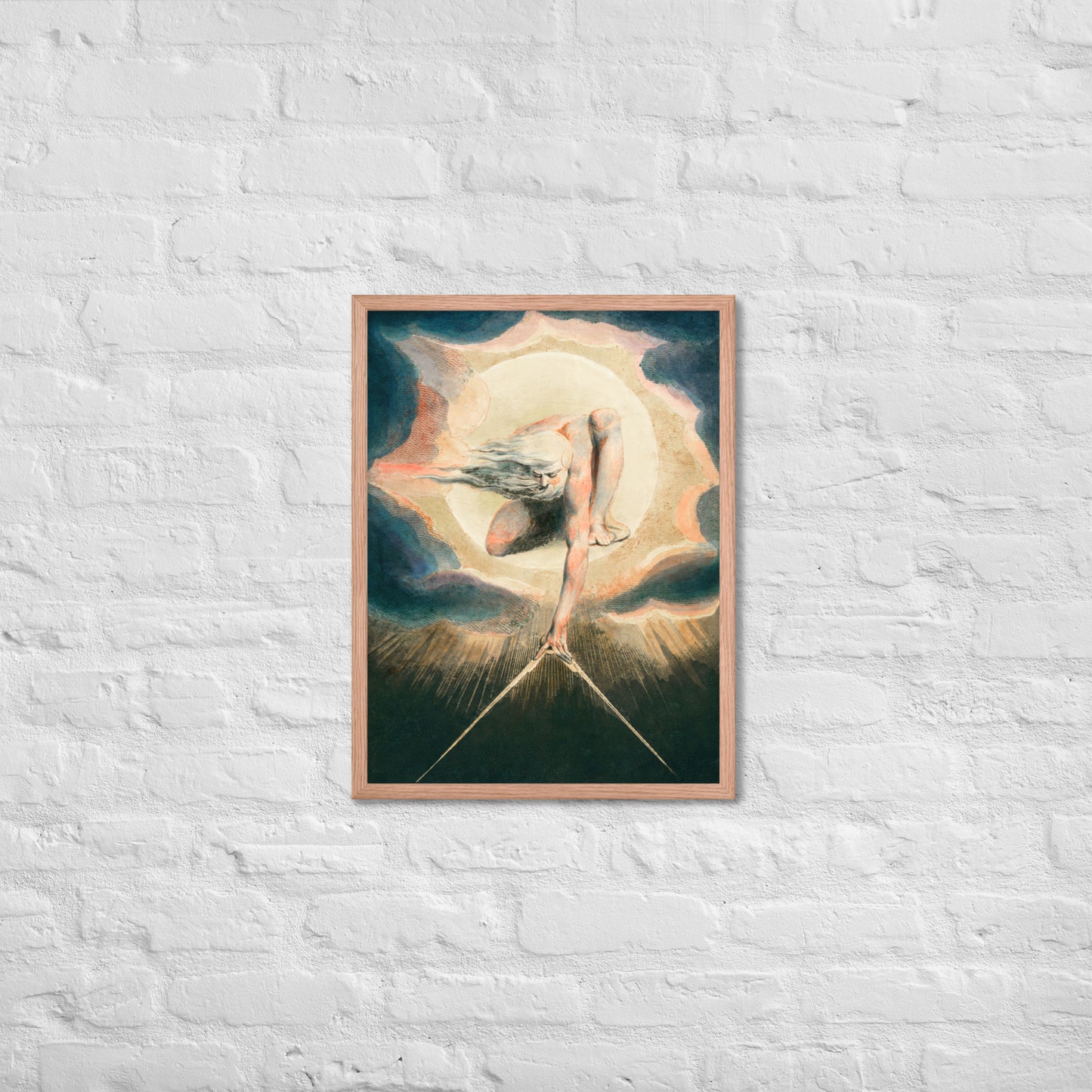 Ancient of Days Setting a Compass to the Earth by William Blake