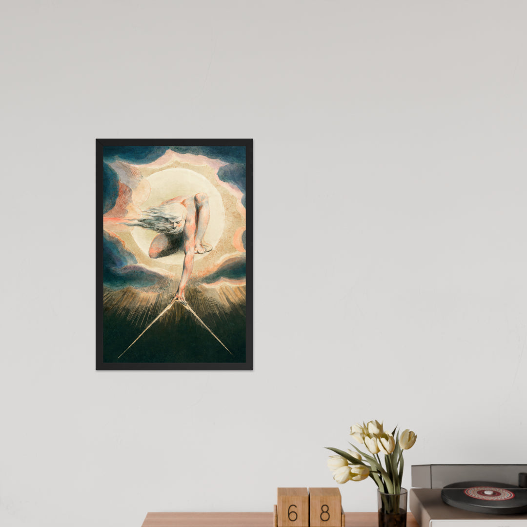 Ancient of Days Setting a Compass to the Earth by William Blake