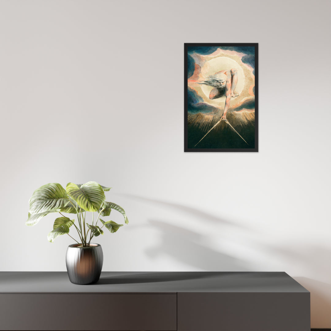 Ancient of Days Setting a Compass to the Earth by William Blake