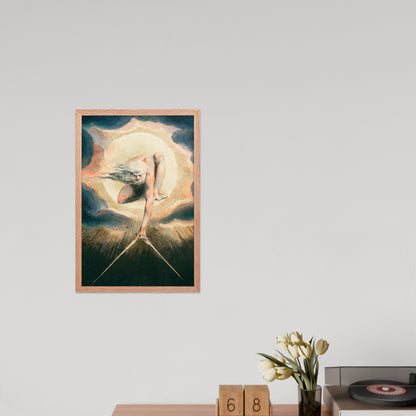 Ancient of Days Setting a Compass to the Earth by William Blake