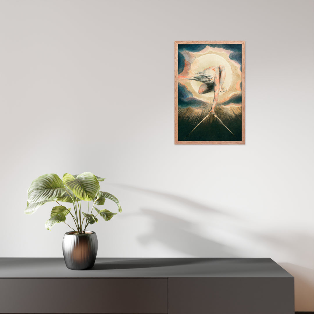 Ancient of Days Setting a Compass to the Earth by William Blake