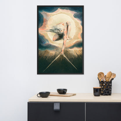 Ancient of Days Setting a Compass to the Earth by William Blake