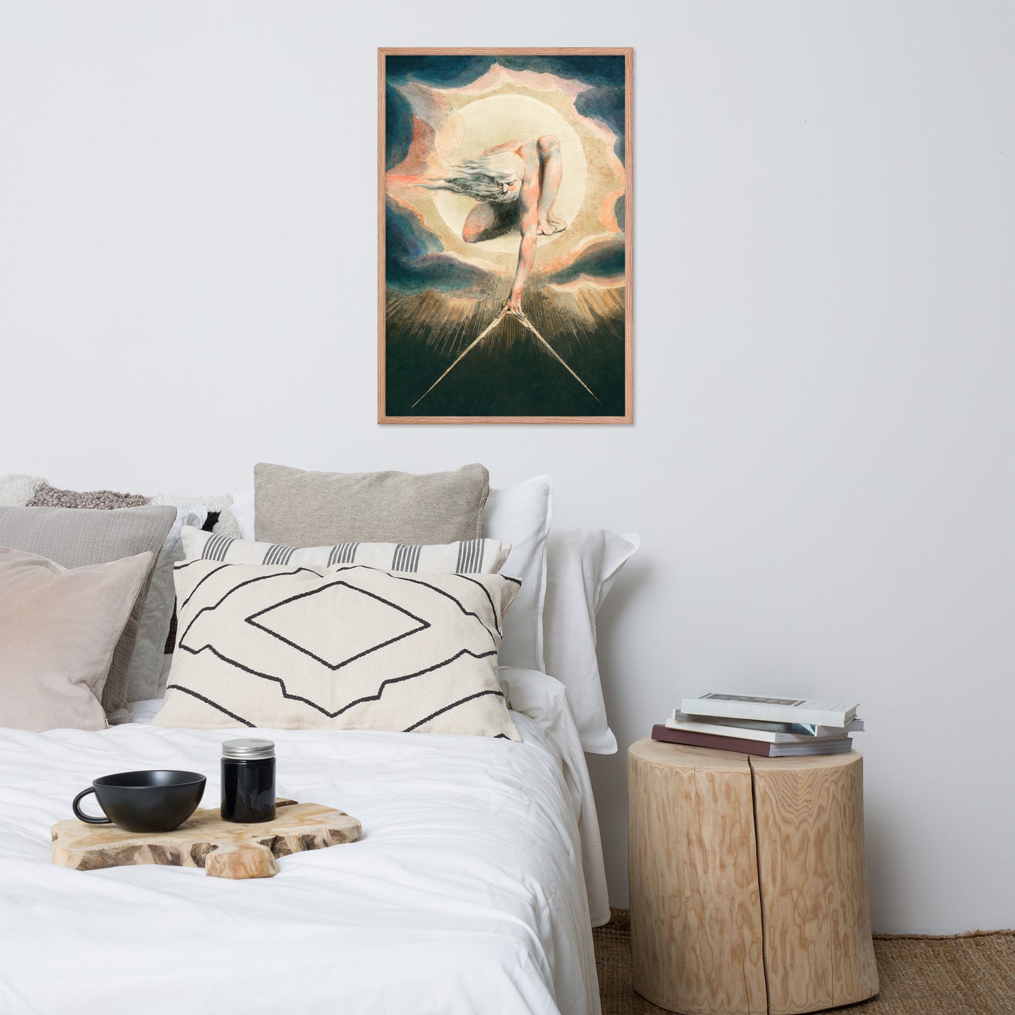 Ancient of Days Setting a Compass to the Earth by William Blake