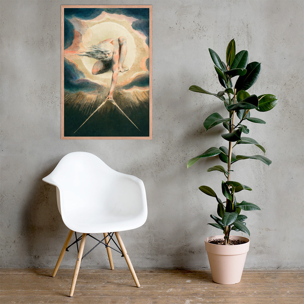 Ancient of Days Setting a Compass to the Earth by William Blake