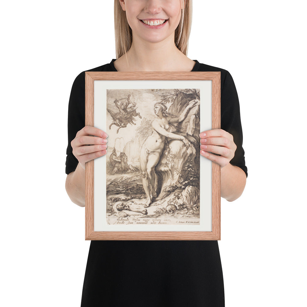 Andromeda by Jan Saenredam