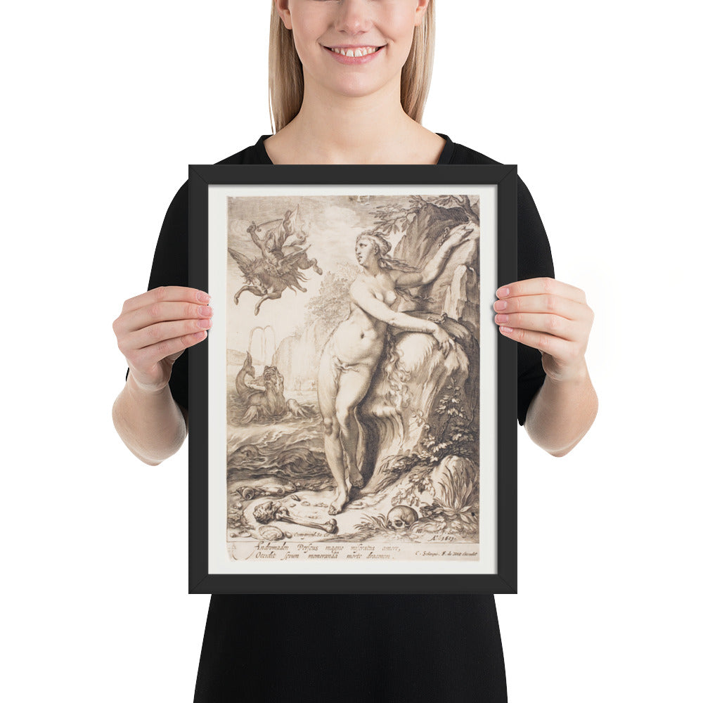 Andromeda by Jan Saenredam