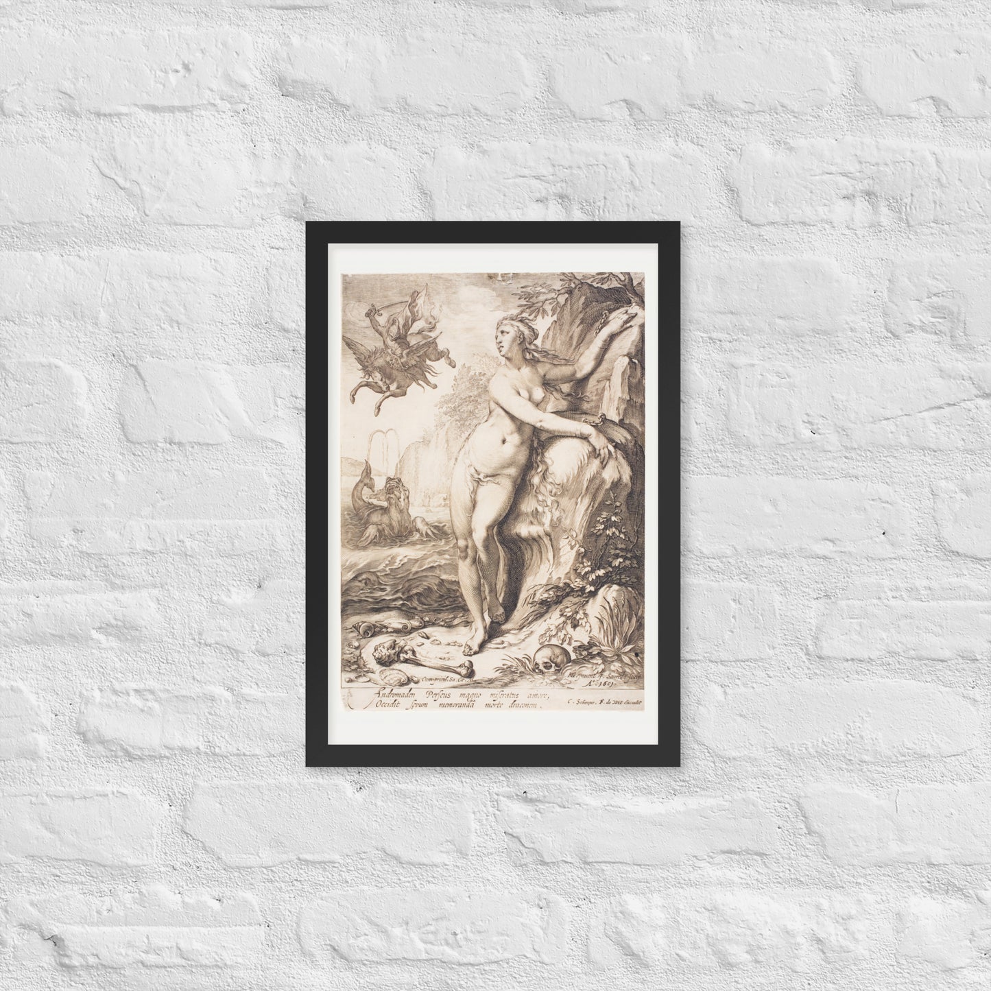 Andromeda by Jan Saenredam