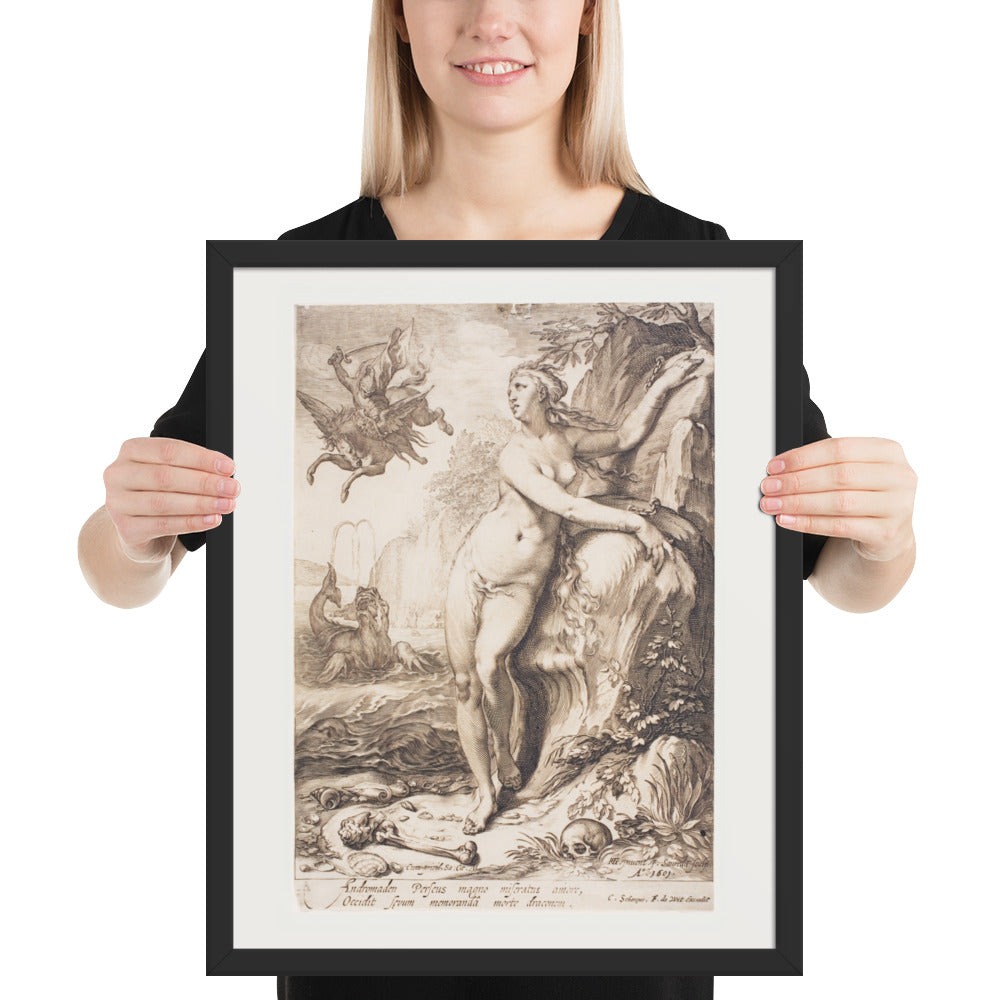 Andromeda by Jan Saenredam