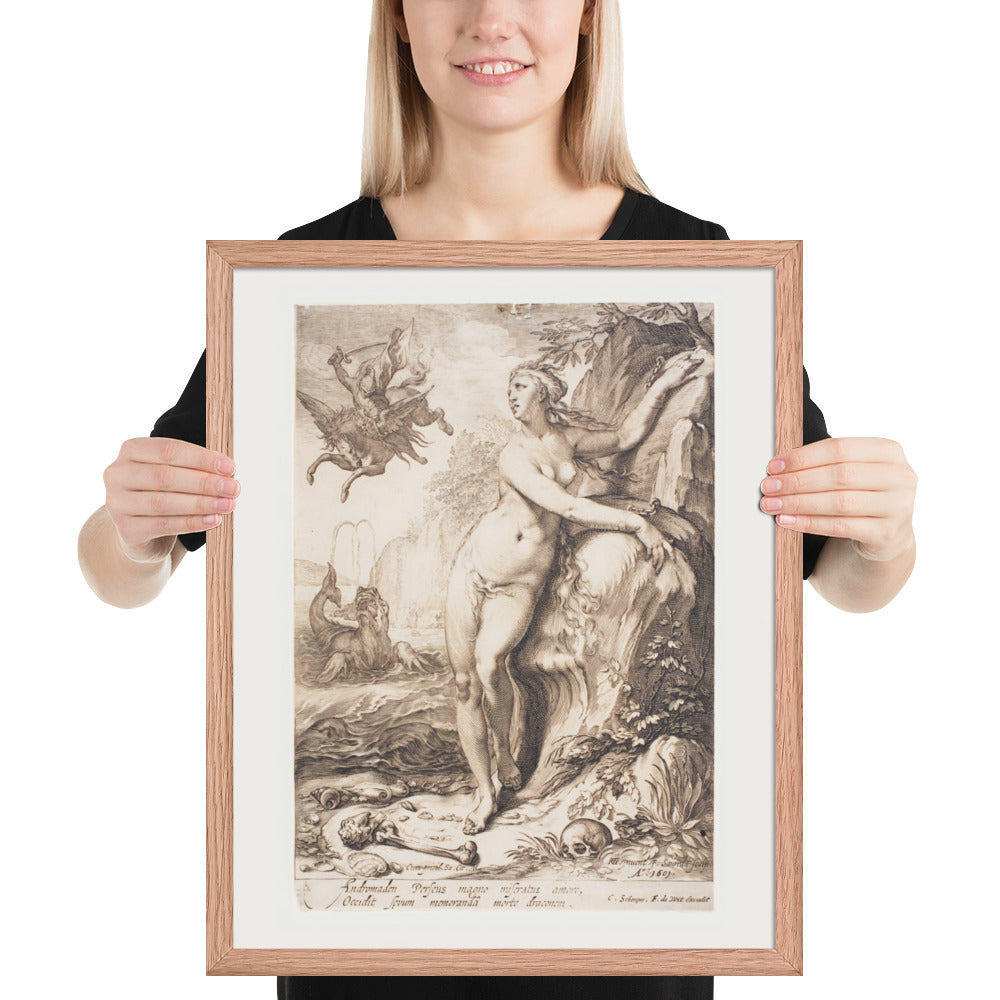 Andromeda by Jan Saenredam