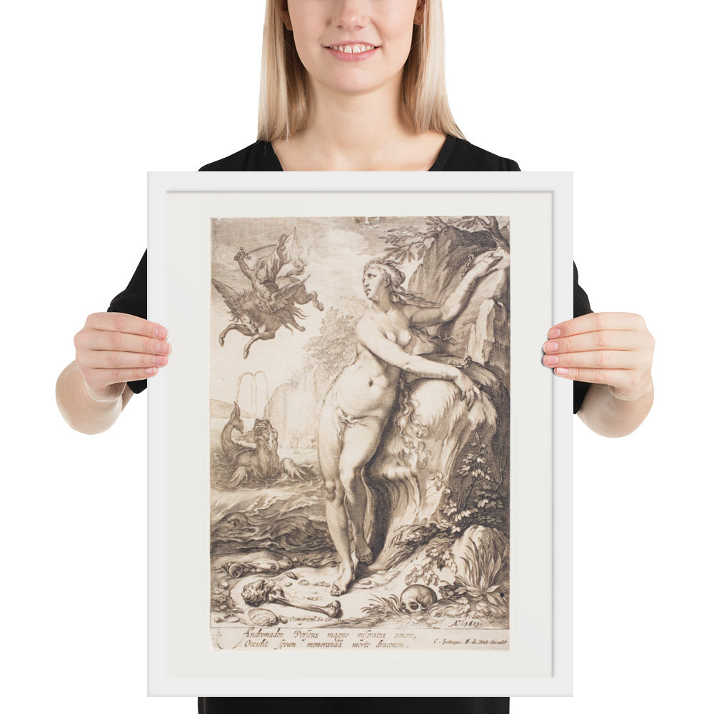 Andromeda by Jan Saenredam