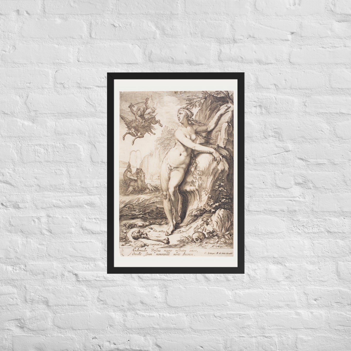 Andromeda by Jan Saenredam