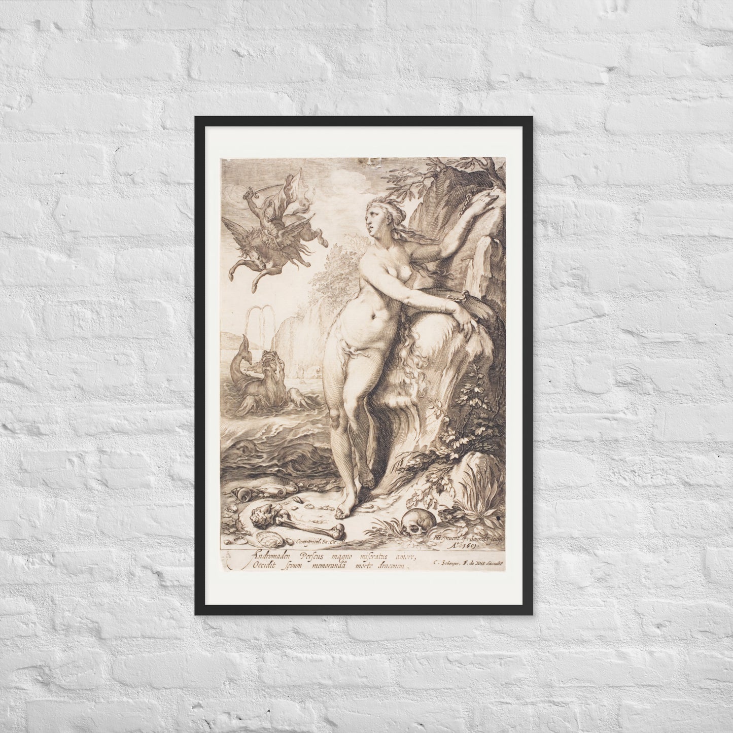 Andromeda by Jan Saenredam