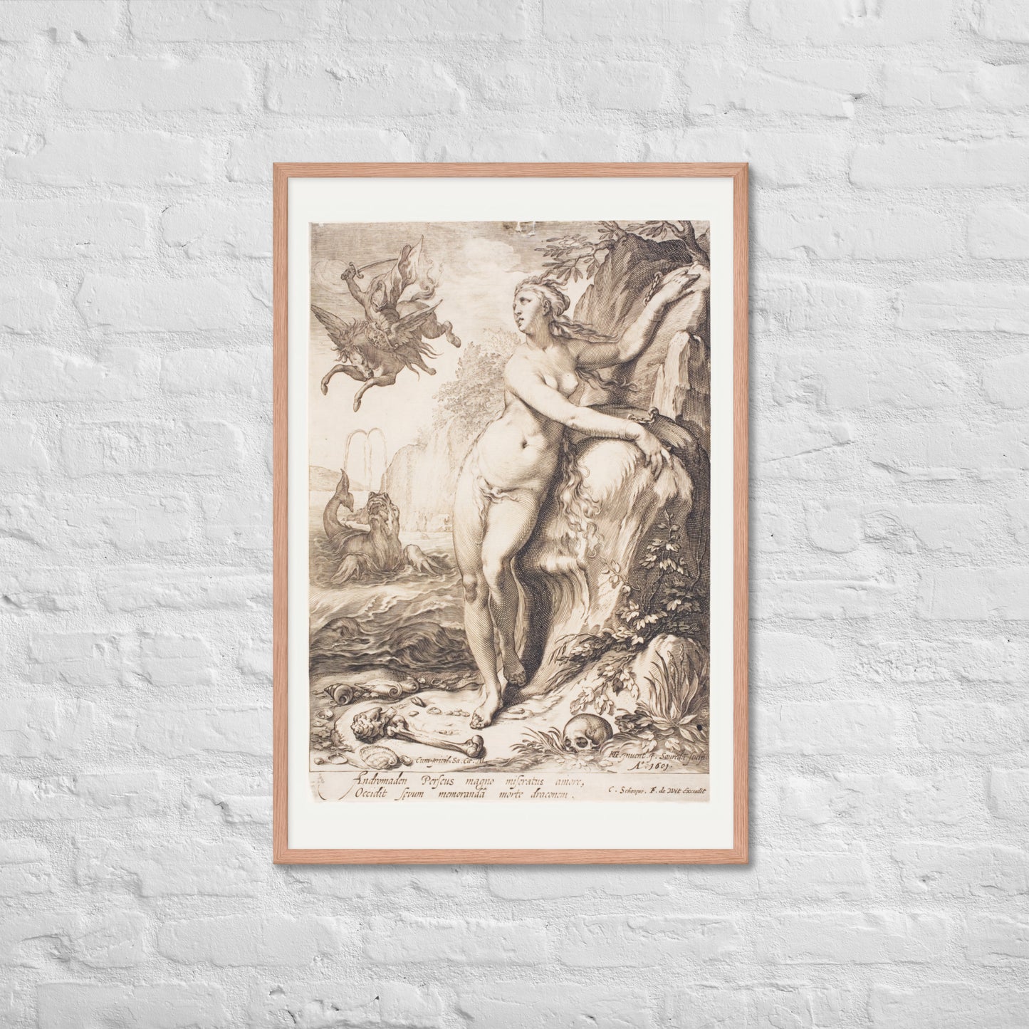 Andromeda by Jan Saenredam