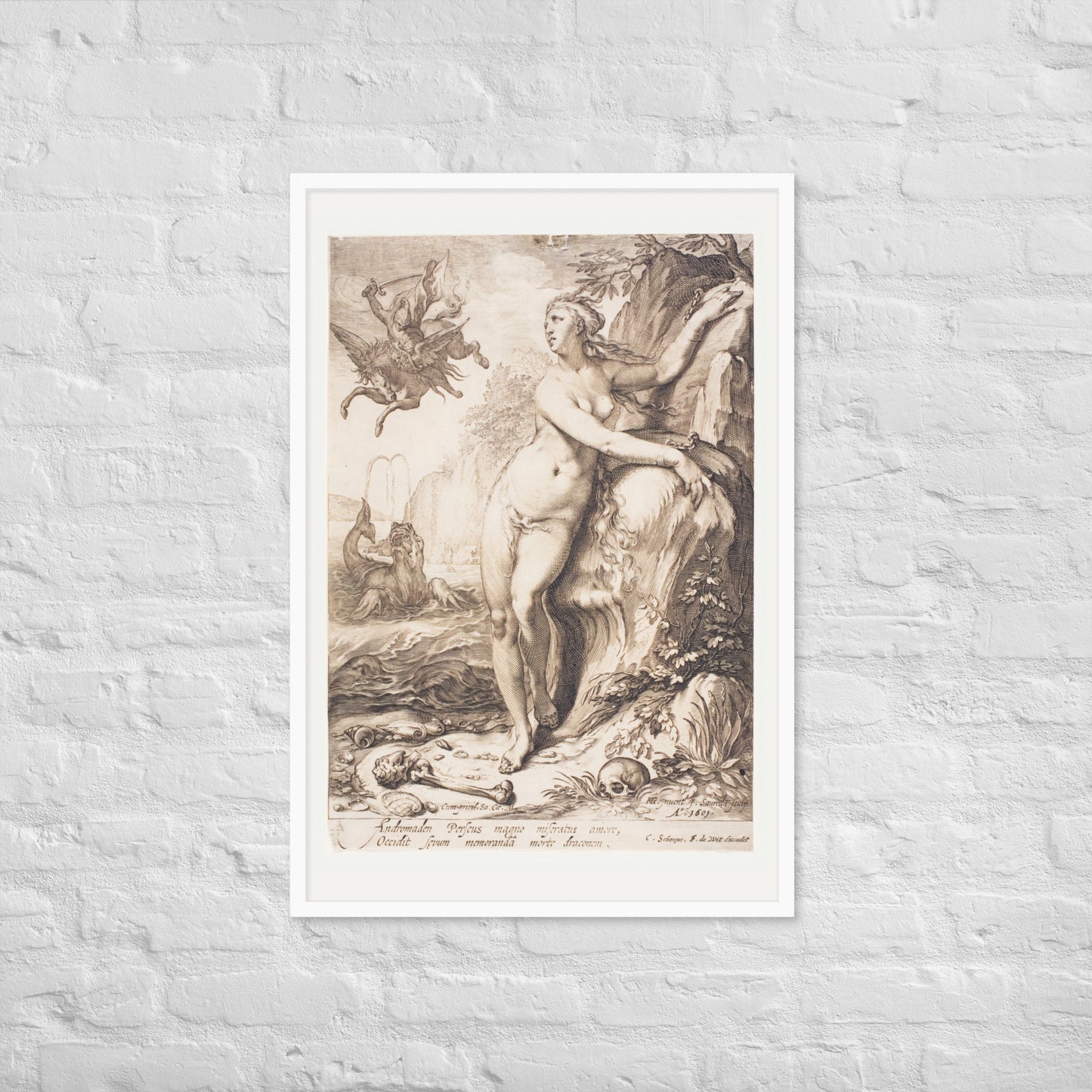 Andromeda by Jan Saenredam