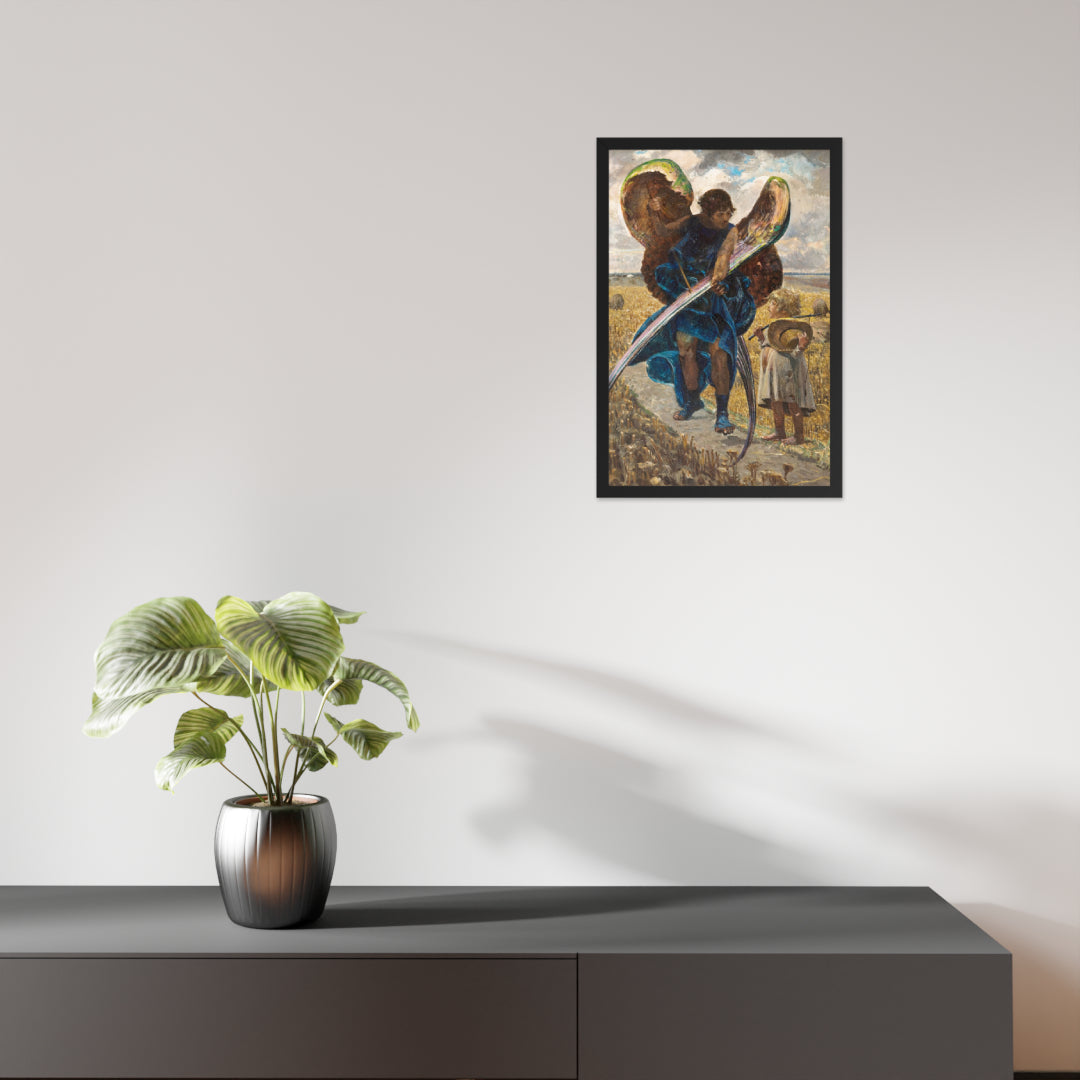 Following the Angel – Triptych (Central Part) by Jacek Malczewski