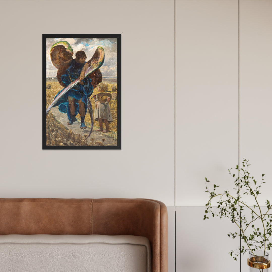 Following the Angel – Triptych (Central Part) by Jacek Malczewski